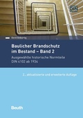 Cover: Baulicher Brandschutz im Bestand: Band 2 - DIN Media