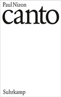 Cover: Canto - Suhrkamp