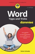 Cover: Word Tipps und Tricks f&uuml;r Dummies - Wiley-VCH