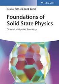 Enlarge image Cover: Foundations of Solid State Physics - Wiley-VCH