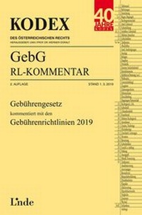 Abbildung von: KODEX GebG-Richtlinienkommentar - Linde