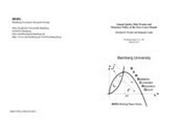 Enlarge image Cover: Animal Spirits, Risk Premia and Monetary Policy at the Zero Lower Bound - Universität Bamberg Fachgruppe VWL
