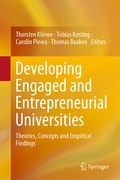 Cover: Developing Engaged and Entrepreneurial Universities - Springer