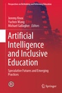 Cover: Artificial Intelligence and Inclusive Education - Springer