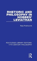 Cover: Rhetoric and Philosophy in Hobbes' Leviathan - Routledge