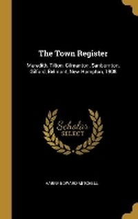 Enlarge image Cover: The Town Register - Wentworth Press