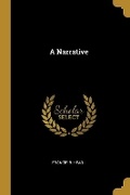Cover: A Narrative - Wentworth Press