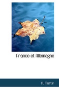 Cover: France et Allemagne - BiblioLife