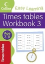Cover: Times Tables Workbook 3 - Collins