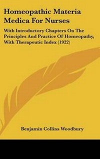 Abbildung von: Homeopathic Materia Medica For Nurses - Kessinger Publishing