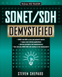 Enlarge image Cover: SONET/SDH Demystified - McGraw-Hill Education