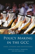 Cover: Policy-Making in the GCC - I.B. Tauris