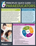 Cover: The 6 Principles (R) Quick Guide for Paraeducators - TESOL International Association