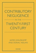 Cover: Contributory Negligence in the Twenty-First Century - OUP eBook