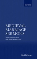 Cover: Medieval Marriage Sermons - OUP eBook