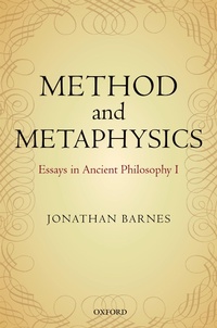 Enlarge image Cover: Method and Metaphysics - OUP eBook