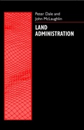 Cover: Land Administration - OUP eBook