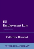 Cover: EU Employment Law - OUP eBook