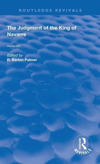 Enlarge image Cover: The Judgment of the King of Navarre - Routledge