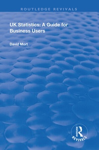 Enlarge image Cover: UK Statistics - Routledge