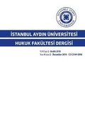 Cover: Aydin Hukuk - Istanbul Aydin University International