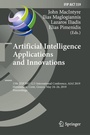 Cover: Artificial Intelligence Applications and Innovations - Springer