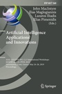 Cover: Artificial Intelligence Applications and Innovations - Springer