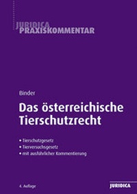 Abbildung von: Das österreichische Tierschutzrecht - Manz