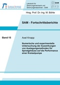 Cover: Numerische und experimentelle Untersuchung der Auswirkungen von Auslegungsmethoden f&uuml;r Spiralgeh&auml;use auf die Performance einer Kreiselpumpe - Shaker