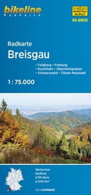 Abbildung von: Radkarte Breisgau (RK-BW09) - Esterbauer