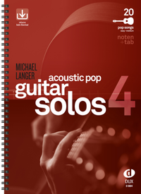 Abbildung von: Acoustic Pop Guitar Solos 4 - Edition DUX