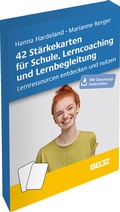 Cover: 42 St&auml;rkekarten f&uuml;r Schule, Lerncoaching und Lernbegleitung - Beltz Verlagsgruppe GmbH & Co. KG