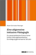 Cover: Eine allgemeine inklusive P&auml;dagogik - Beltz eBook