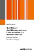 Cover: Qualit&auml;t und Qualit&auml;tsmanagement im Universit&auml;ts- und Hochschulbetrieb - Beltz eBook
