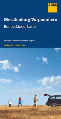 Abbildung von: ADAC Bundesländerkarte Deutschland 02 Mecklenburg-Vorpommern 1:250.000 - ADAC Kartografie ein Imprint von MAIRDUMONT