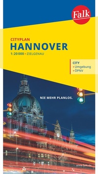 Abbildung von: Falk Cityplan Hannover 1:20.000 - Falk ein Imprint von MAIRDUMONT