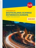 Cover: Falk Stra&szlig;enatlas Deutschland, Schweiz, &Ouml;sterreich, Europa 2020/2021 1 : 300 000 - FALK, OSTFILDERN
