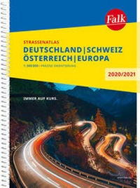 Abbildung von: Falk Straßenatlas Deutschland, Schweiz, Österreich, Europa 2020/2021 1 : 300 000 - FALK, OSTFILDERN