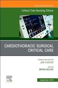 Cover: Cardiothoracic Surgical Critical Care, An Issue of Critical Care Nursing Clinics of North America: Volume 31-3 - Elsevier