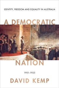 Enlarge image Cover: A Democratic Nation - The Miegunyah Press