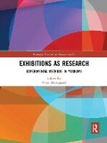 Cover: Exhibitions as Research - Routledge