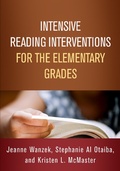 Cover: Intensive Reading Interventions for the Elementary Grades - Guilford Press