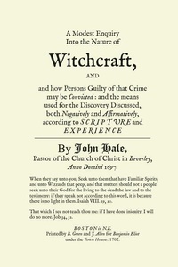 Enlarge image Cover: A Modest Enquiry Into the Nature of Witchcraft - Wicked Good Books