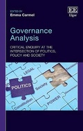 Cover: Governance Analysis - Edward Elgar Publishing