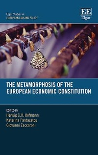 Enlarge image Cover: The Metamorphosis of the European Economic Constitution - Edward Elgar Publishing