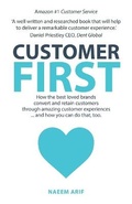 Cover: Customer First - Writing Matters Publishing