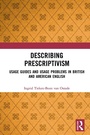 Cover: Describing Prescriptivism - Routledge
