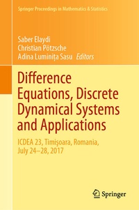 Enlarge image Cover: Difference Equations, Discrete Dynamical Systems and Applications - Springer