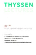 Cover: Scheitert Europa? Nachahmung und ihre Schattenseiten - Verlag der Buchhandlung Klaus Bittner