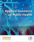 Cover: Applied Genomics and Public Health - Academic Press